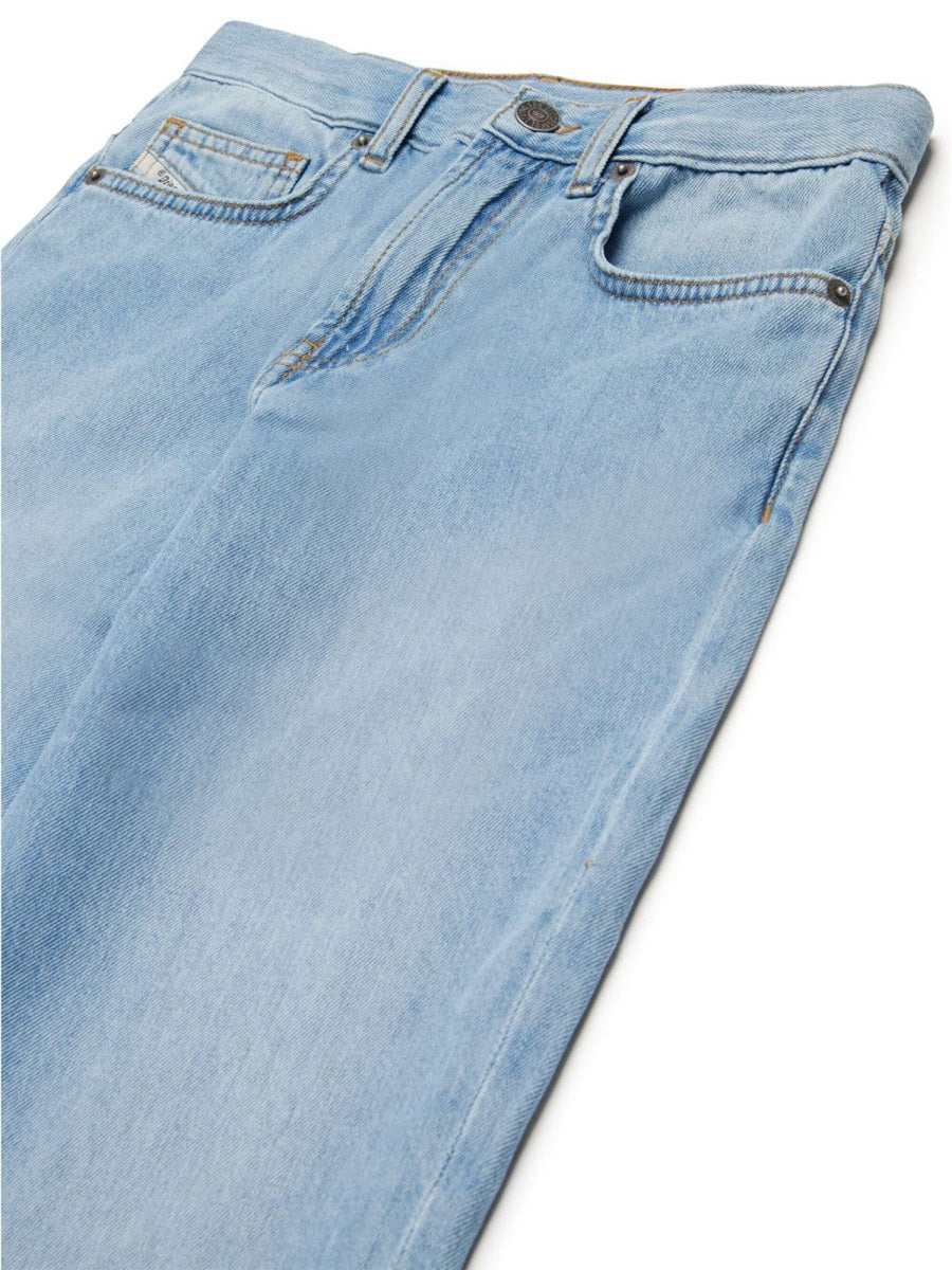 Diesel Boys' Logo-Focused Denim Trousers - Image 3