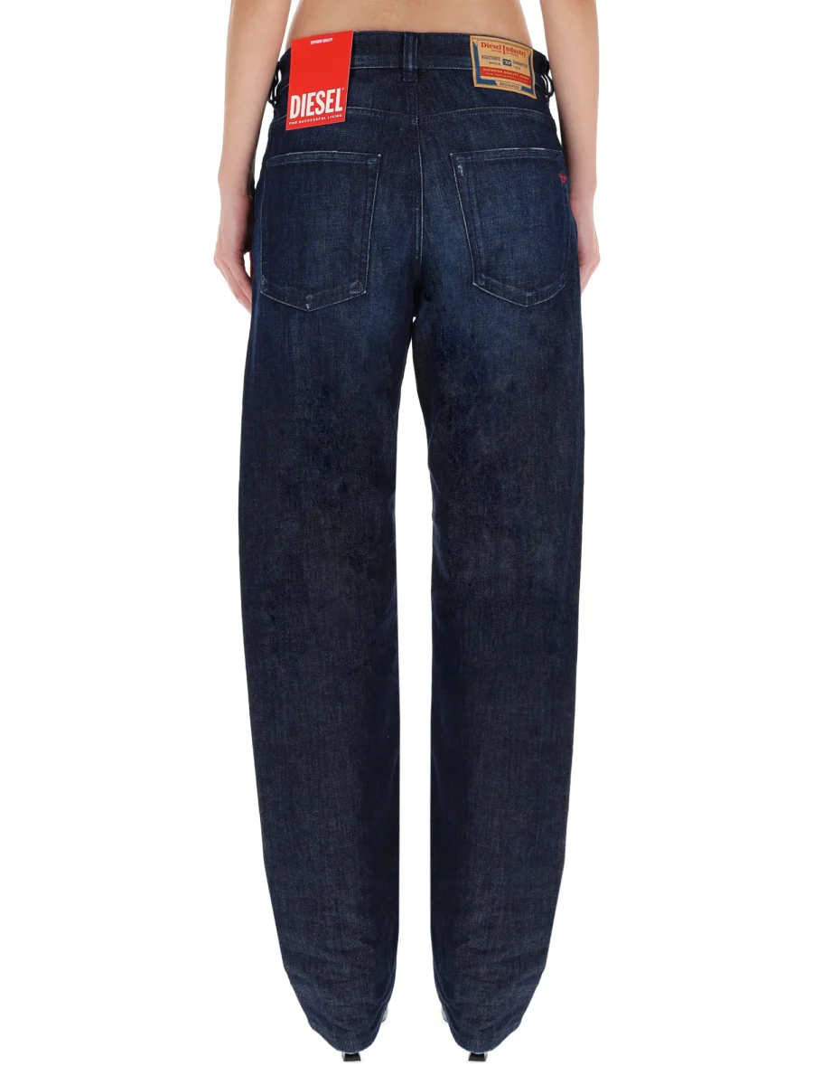 Diesel Classic High-Waisted Denim Jeans for Women - Image 4