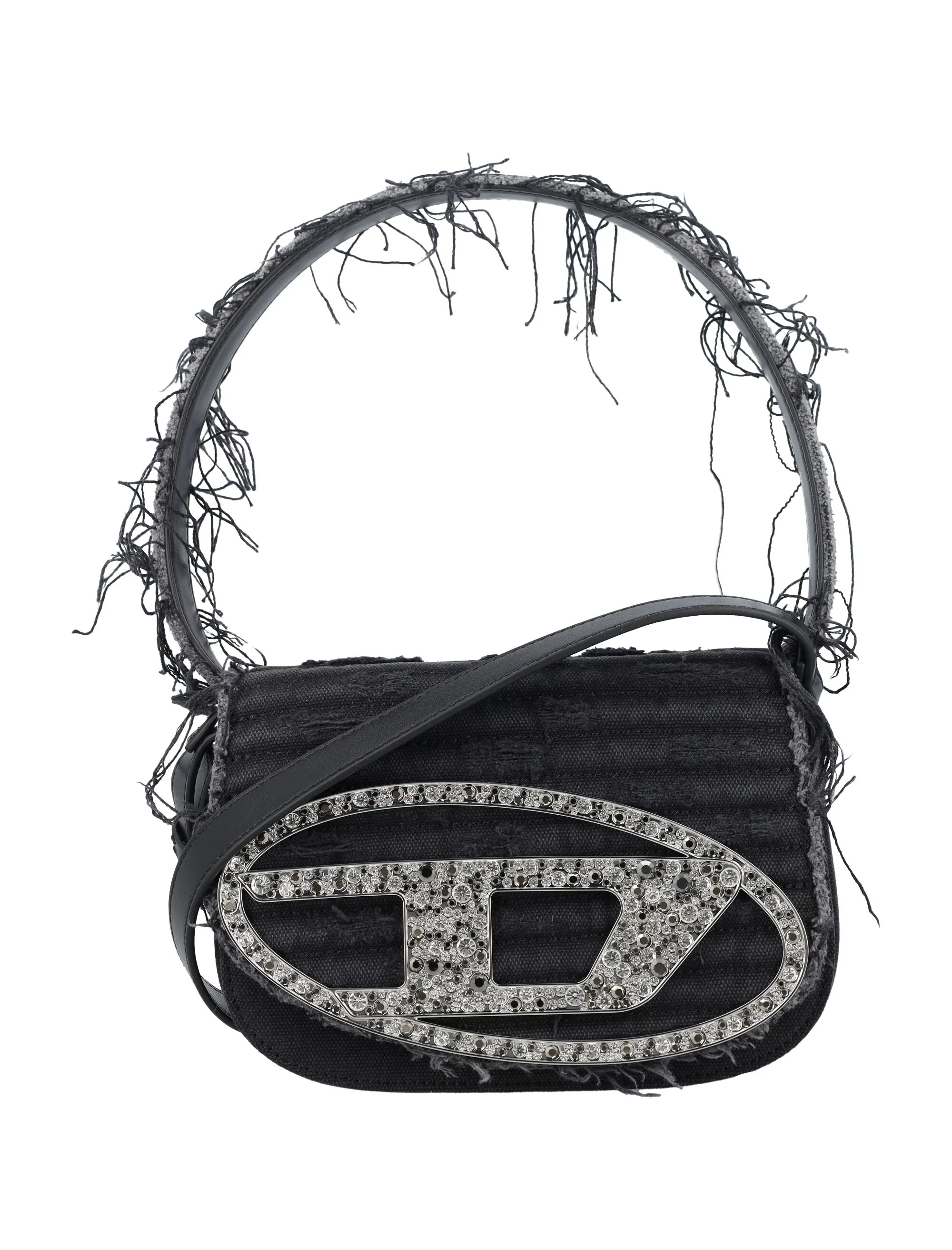 Diesel Cotton-Blend Crossbody Bag
