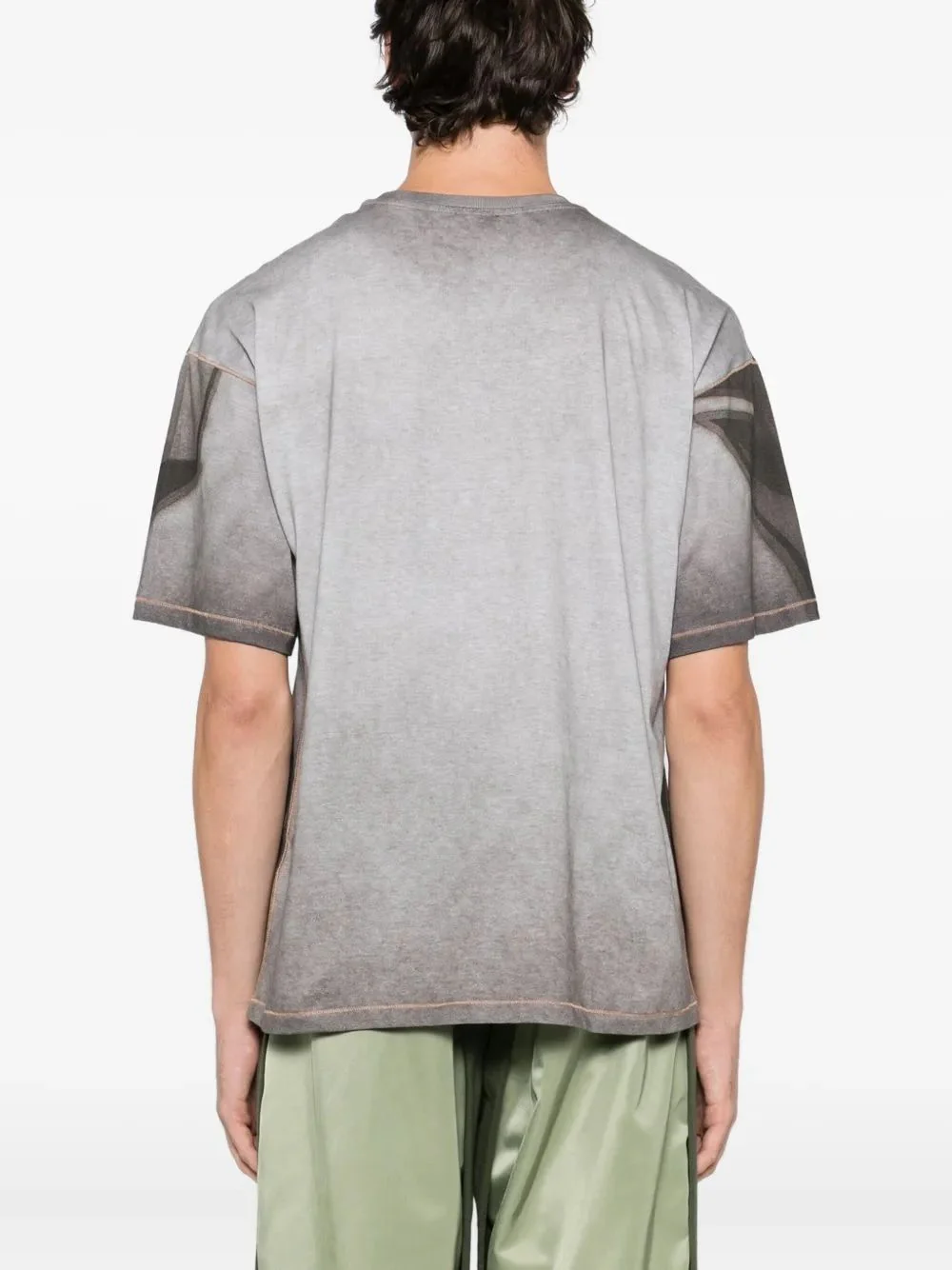 Diesel Essential Cotton T-Shirt for Men - Image 7
