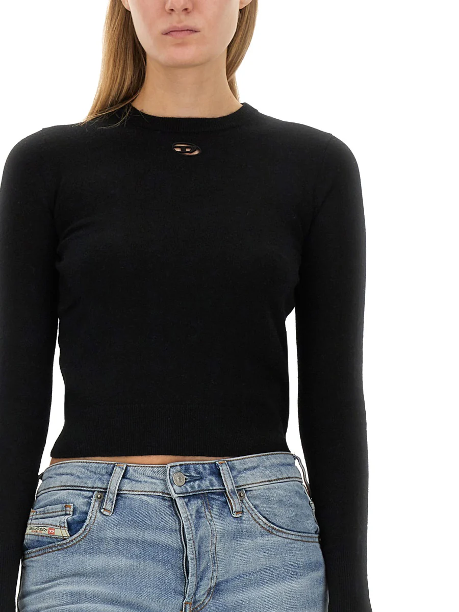 Diesel Wool-Cashmere Blend T-Shirt - Image 4