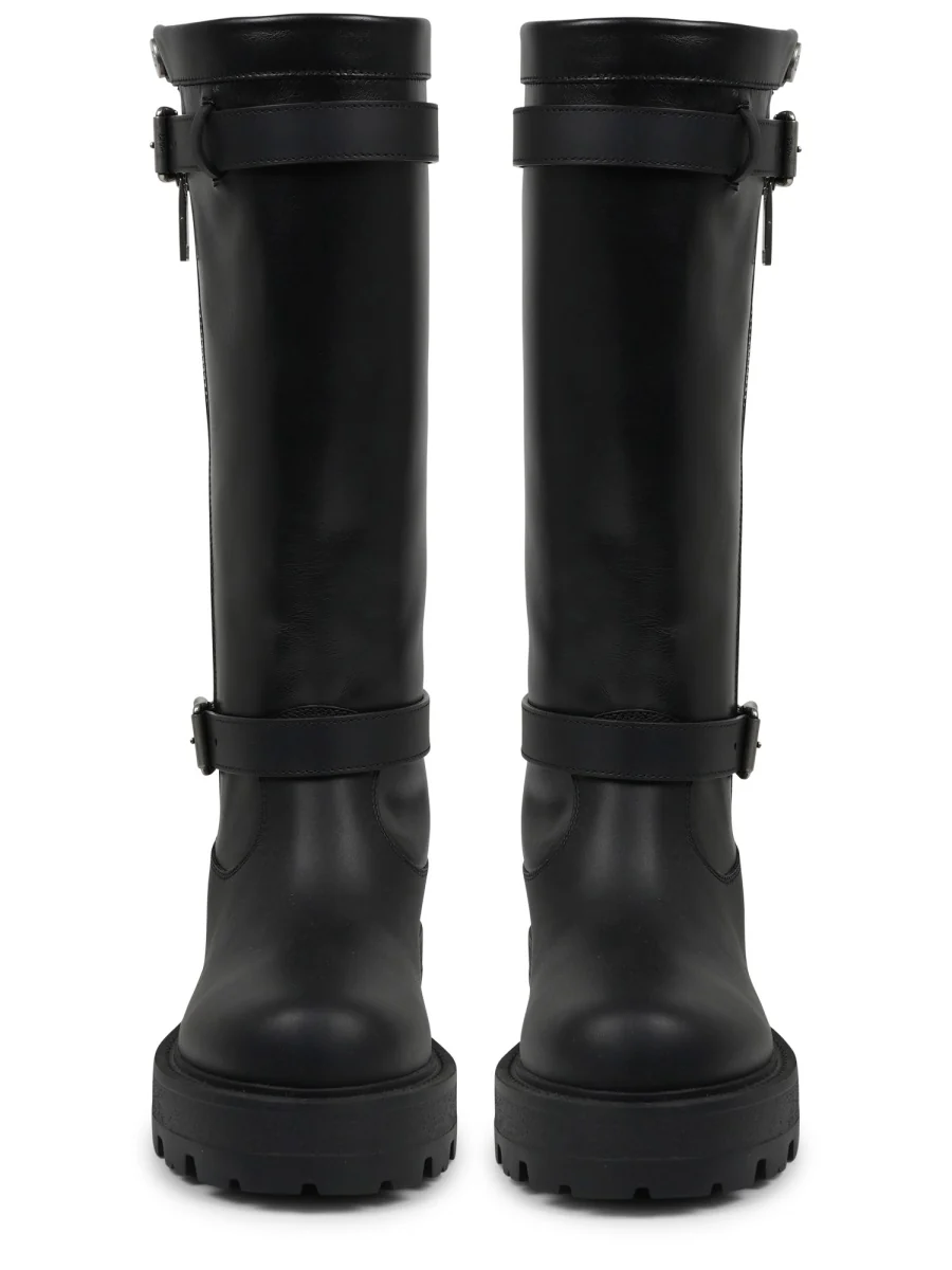 Dior Women’s D-Major Calf Leather Boots - Image 3