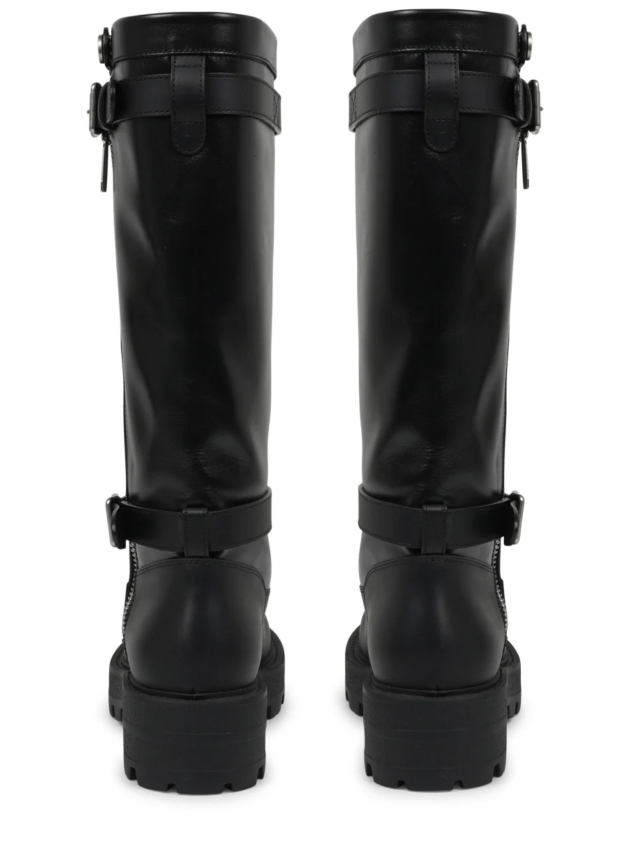 Dior Women’s D-Major Calf Leather Boots - Image 4