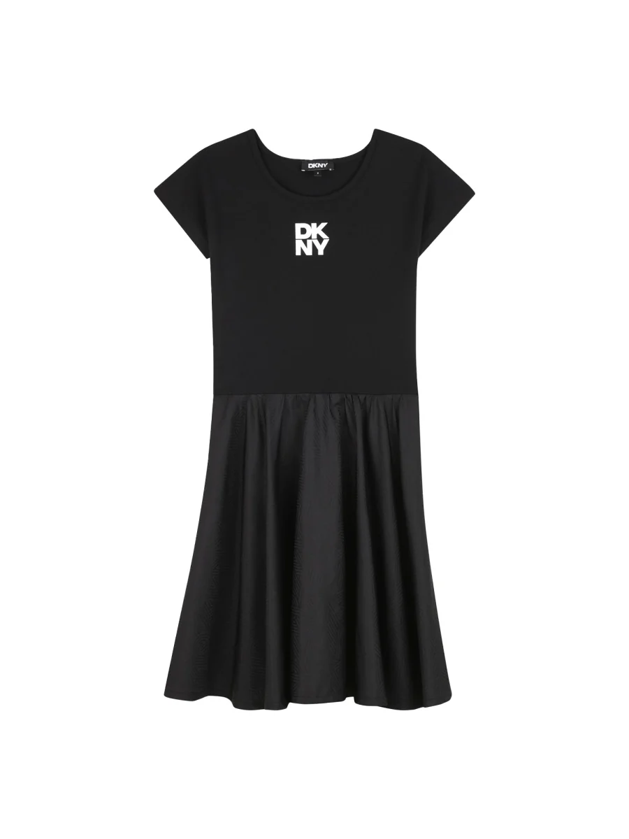 Dkny Chic 2-IN-1 Mini Dress with Logo - Image 2