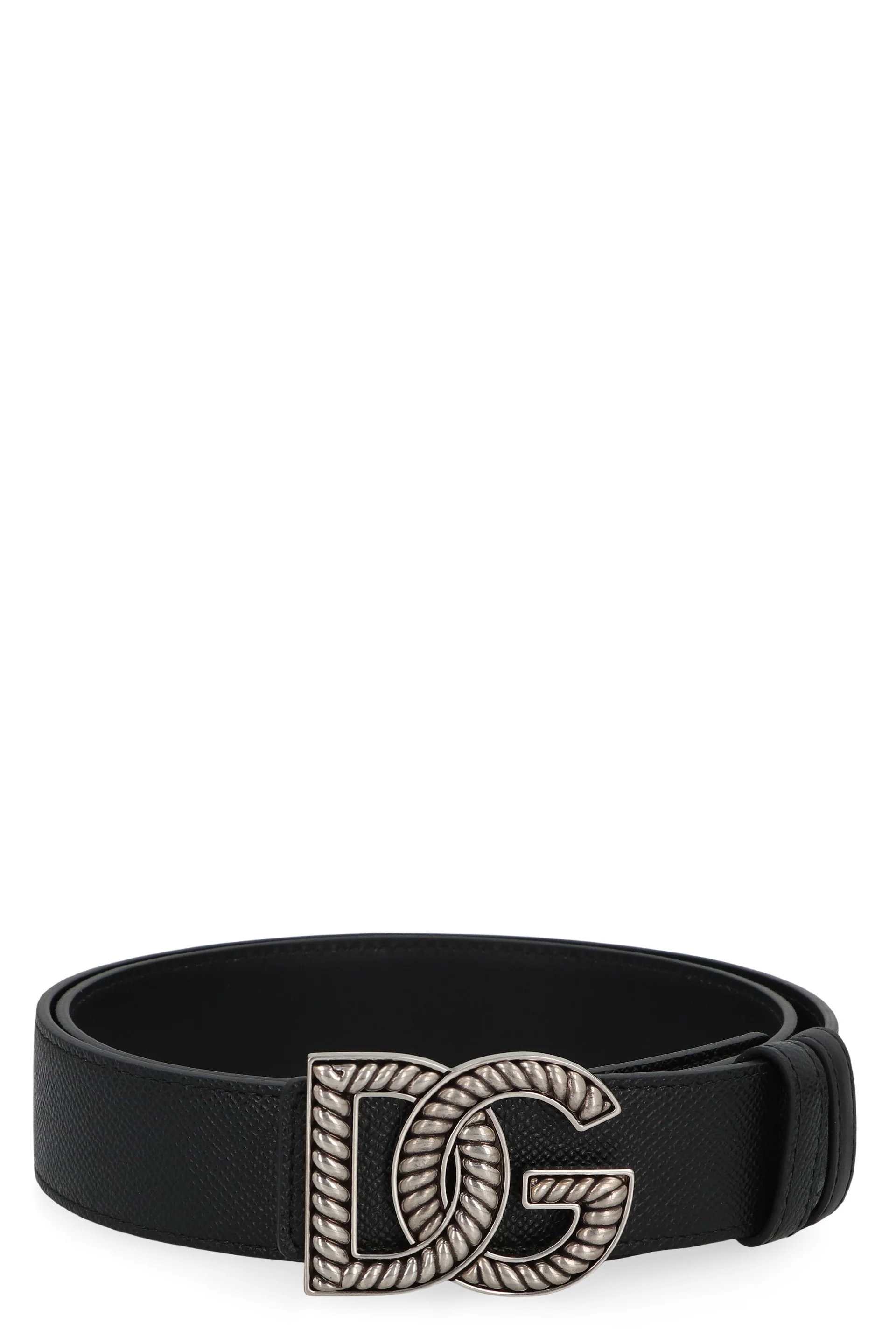 DOLCE & GABBANA Alpine Logo-buckle Belt - Image 4