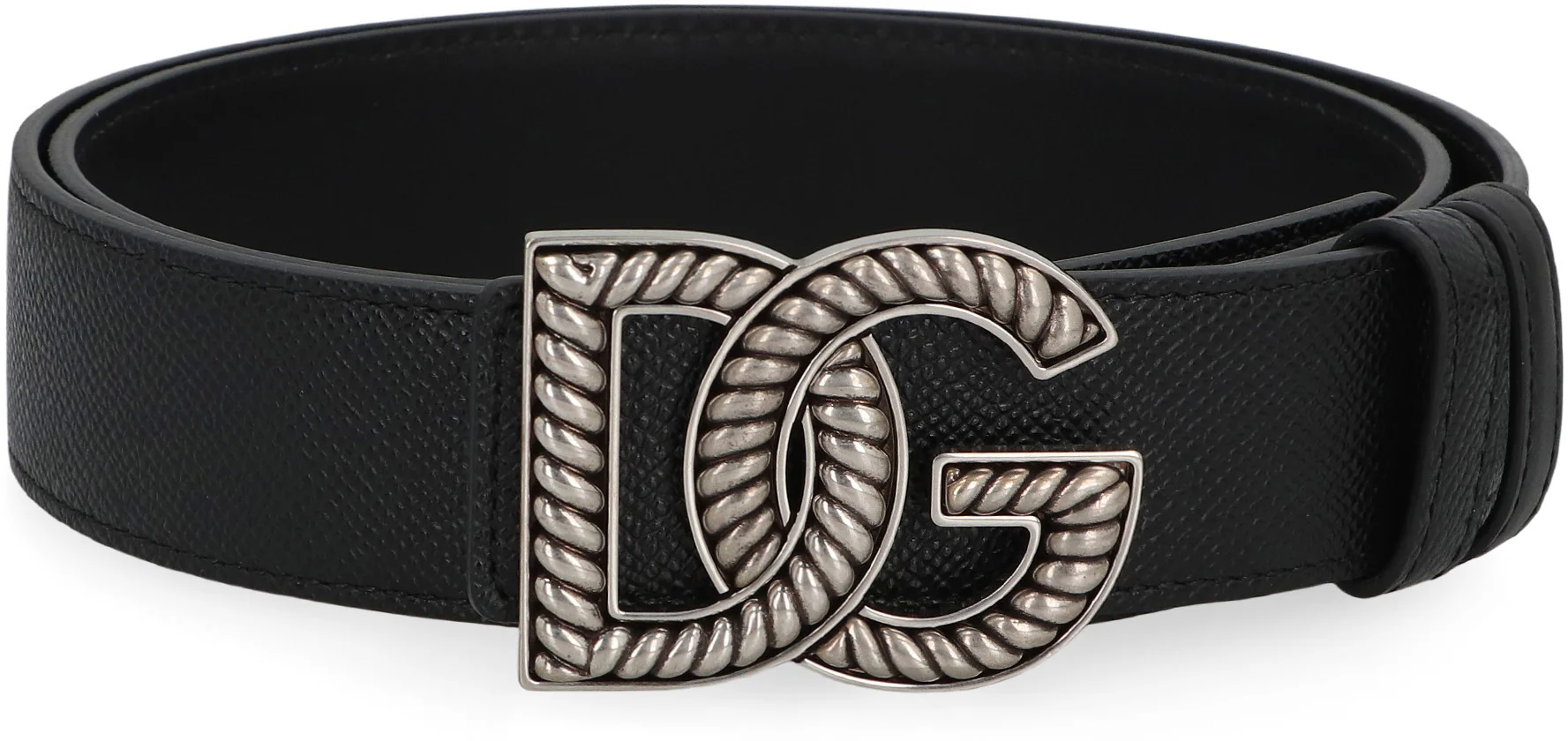 DOLCE & GABBANA Alpine Logo-buckle Belt - Image 5