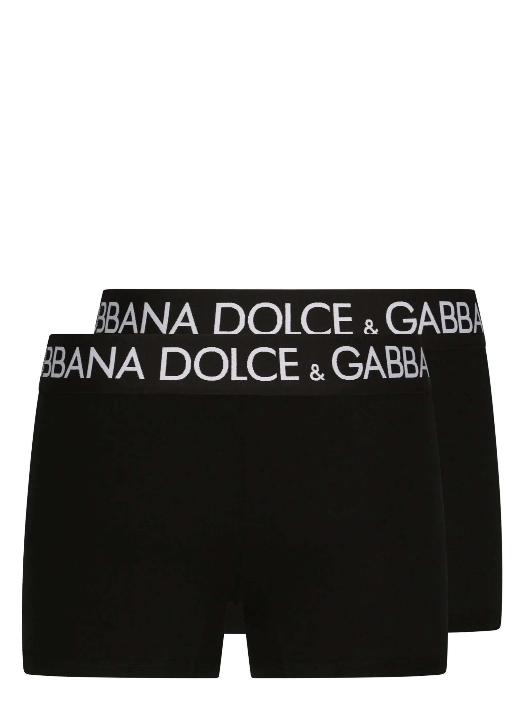 Dolce & Gabbana Box Set of Two ReguTher Boxers - Soft Waistband - Image 2