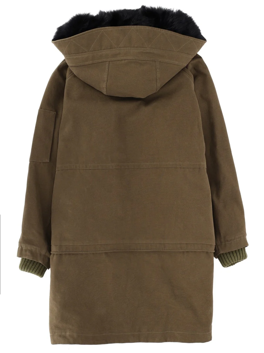DOLCE & GABBANA COTTON PARKA - Image 2