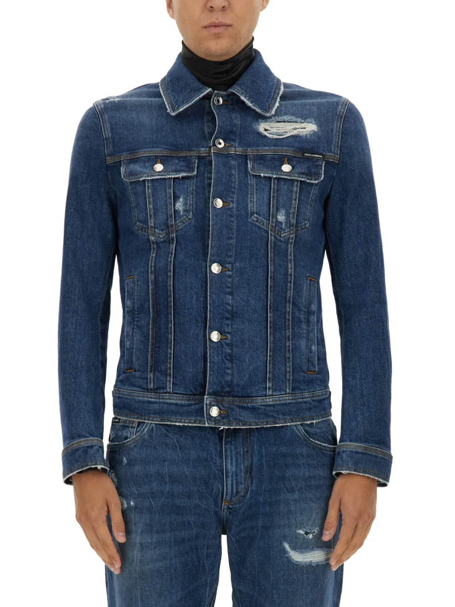 DOLCE & GABBANA Denim Stretch Jacket