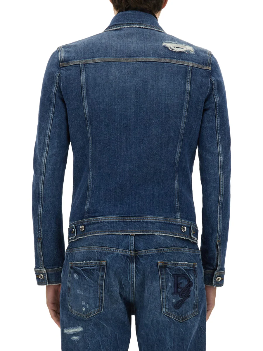 DOLCE & GABBANA Denim Stretch Jacket - Image 3