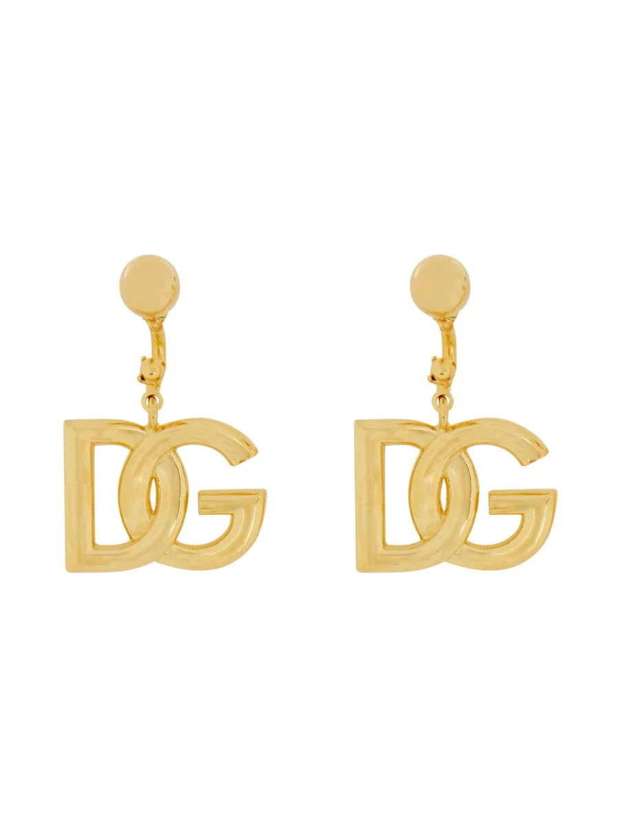 DOLCE & GABBANA DG-logo Drop Earrings