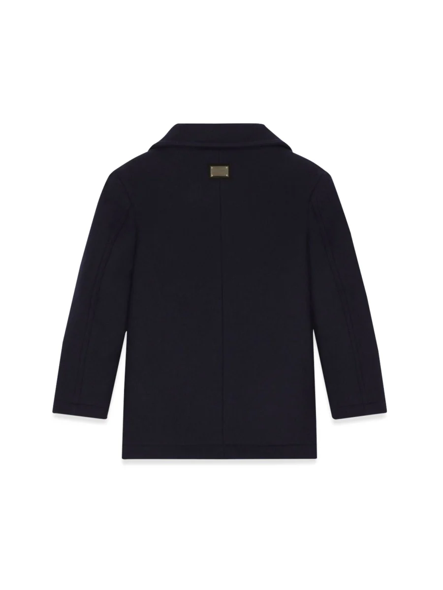 DOLCE & GABBANA Double-breasted Wool-blend Coat - Image 2