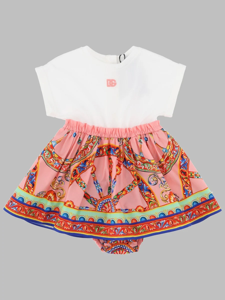 Dolce & Gabbana Girls' Mini Gown with Culottes - Image 2