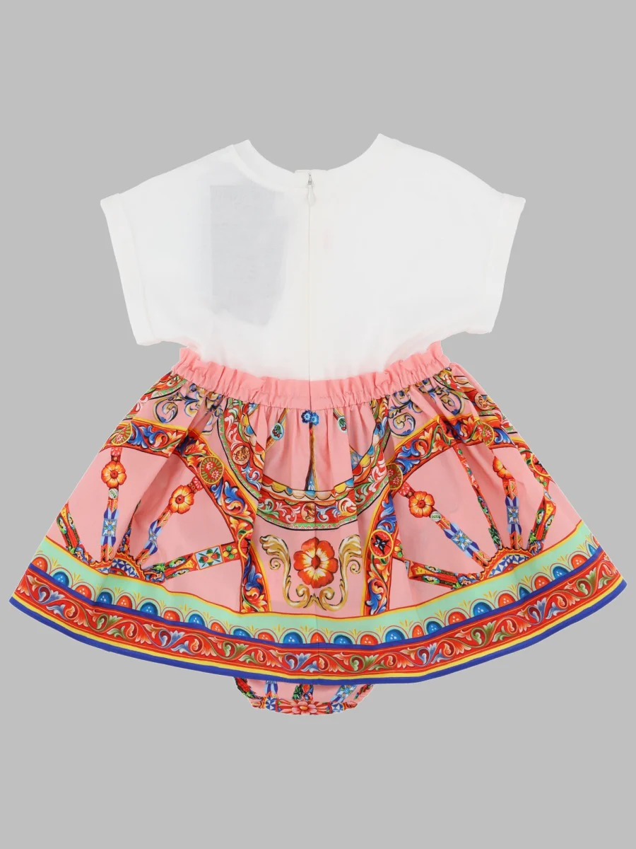 Dolce & Gabbana Girls' Mini Gown with Culottes - Image 3