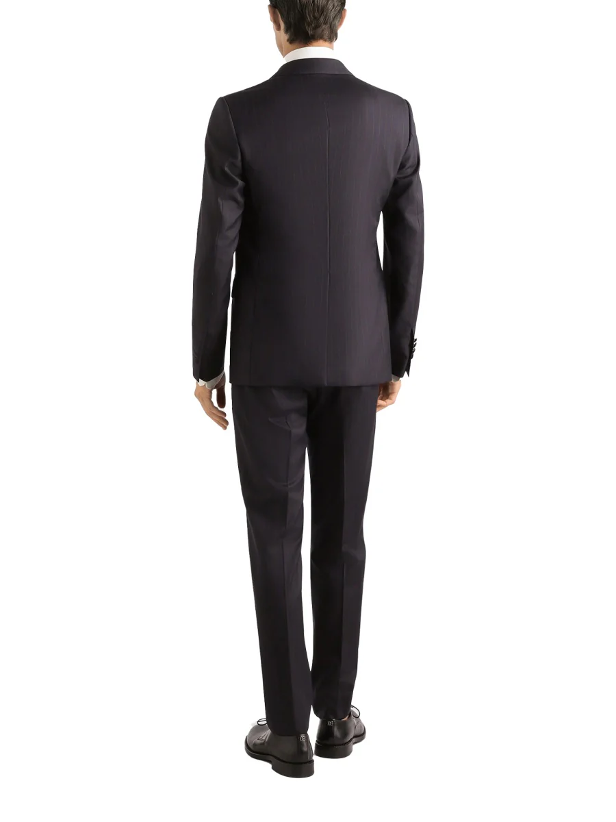 DOLCE & GABBANA Gold Shirt in Silk Jacquard - Image 3