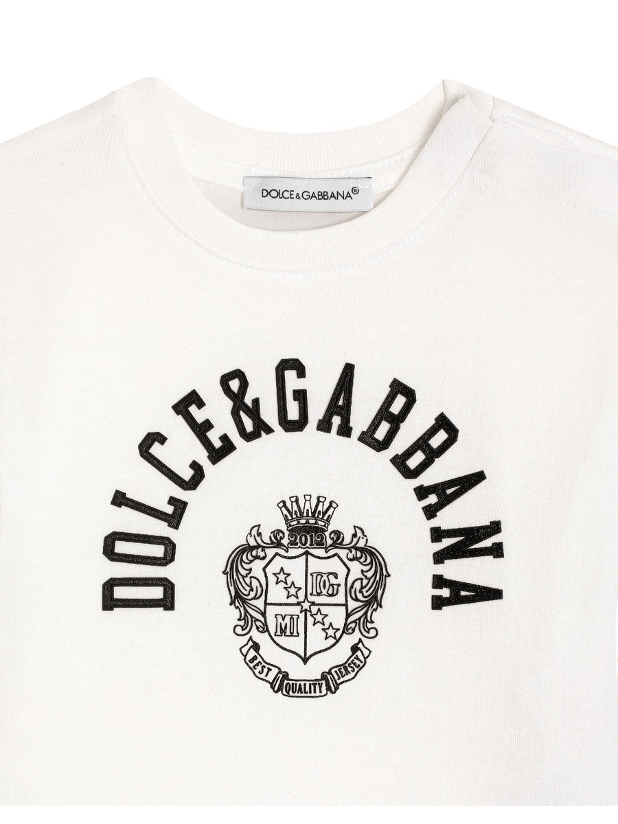 DOLCE & GABBANA Jr T-Shirt with Print - Image 3