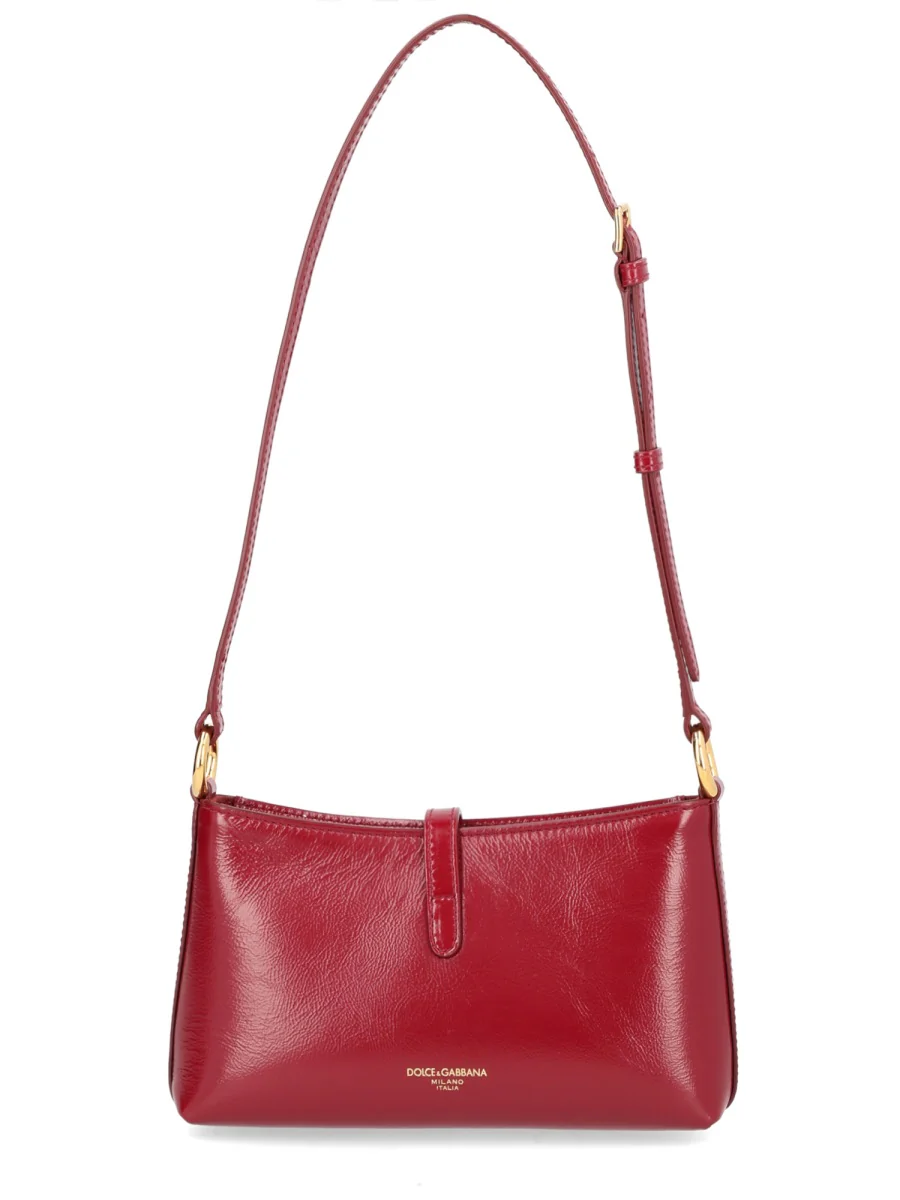 DOLCE & GABBANA Lock Leather Shoulder Bag - Image 6