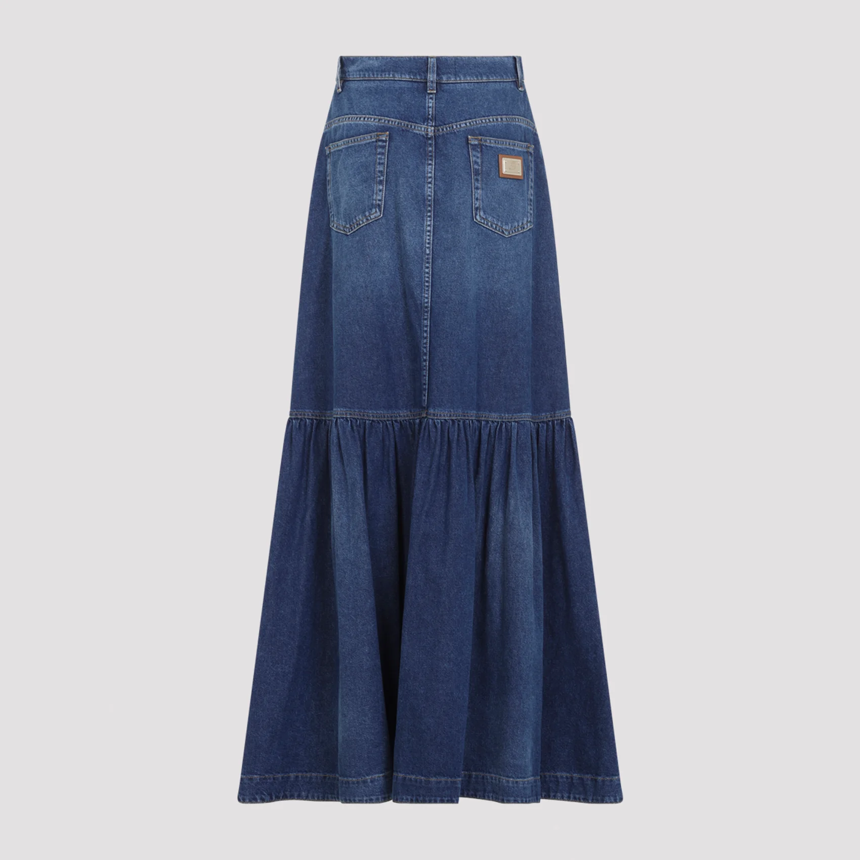 Dolce & Gabbana Long Denim Skirt for Women - Image 4