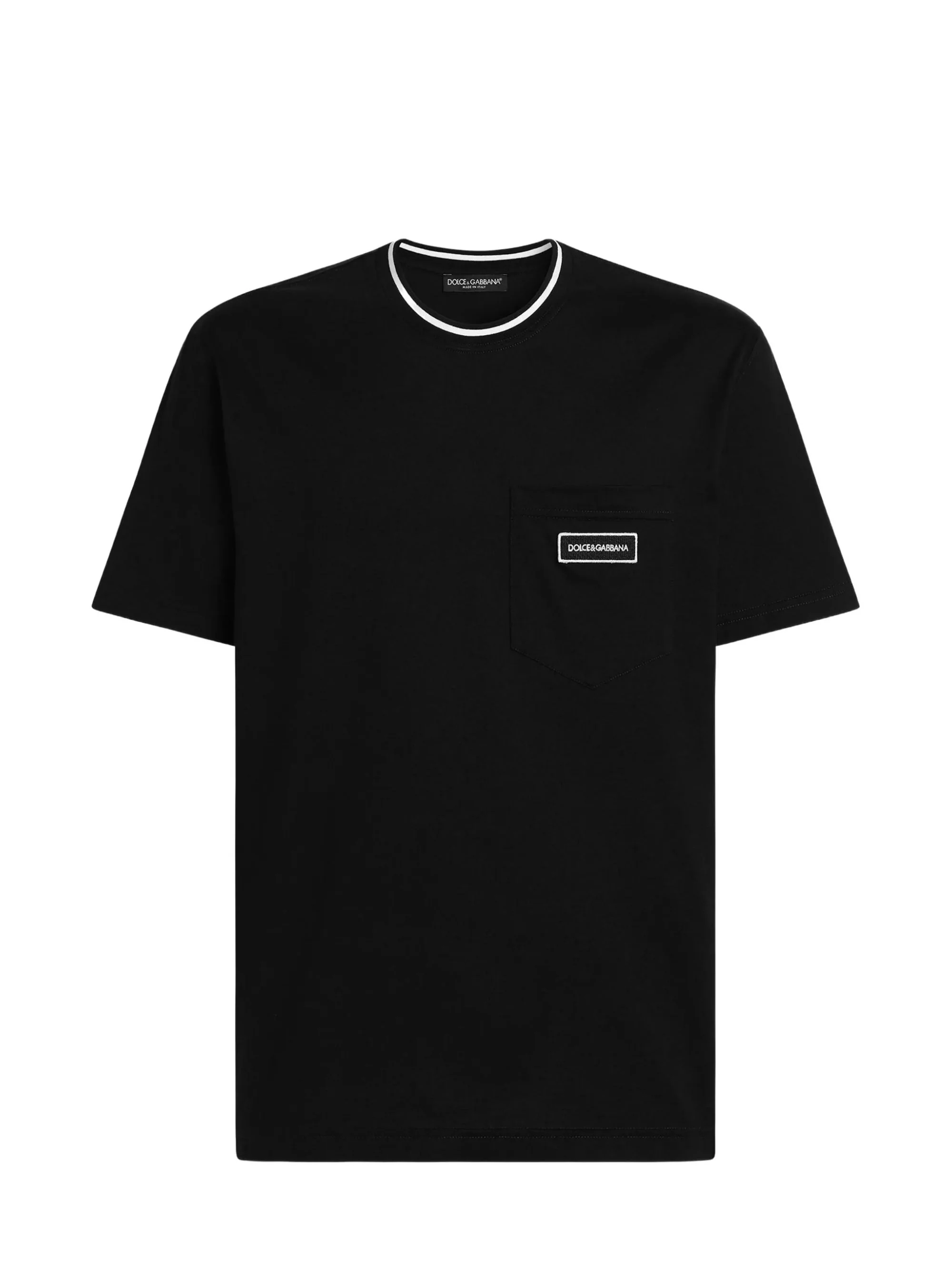 Dolce & Gabbana Men's Designer Cotton Logo T-Shirt
