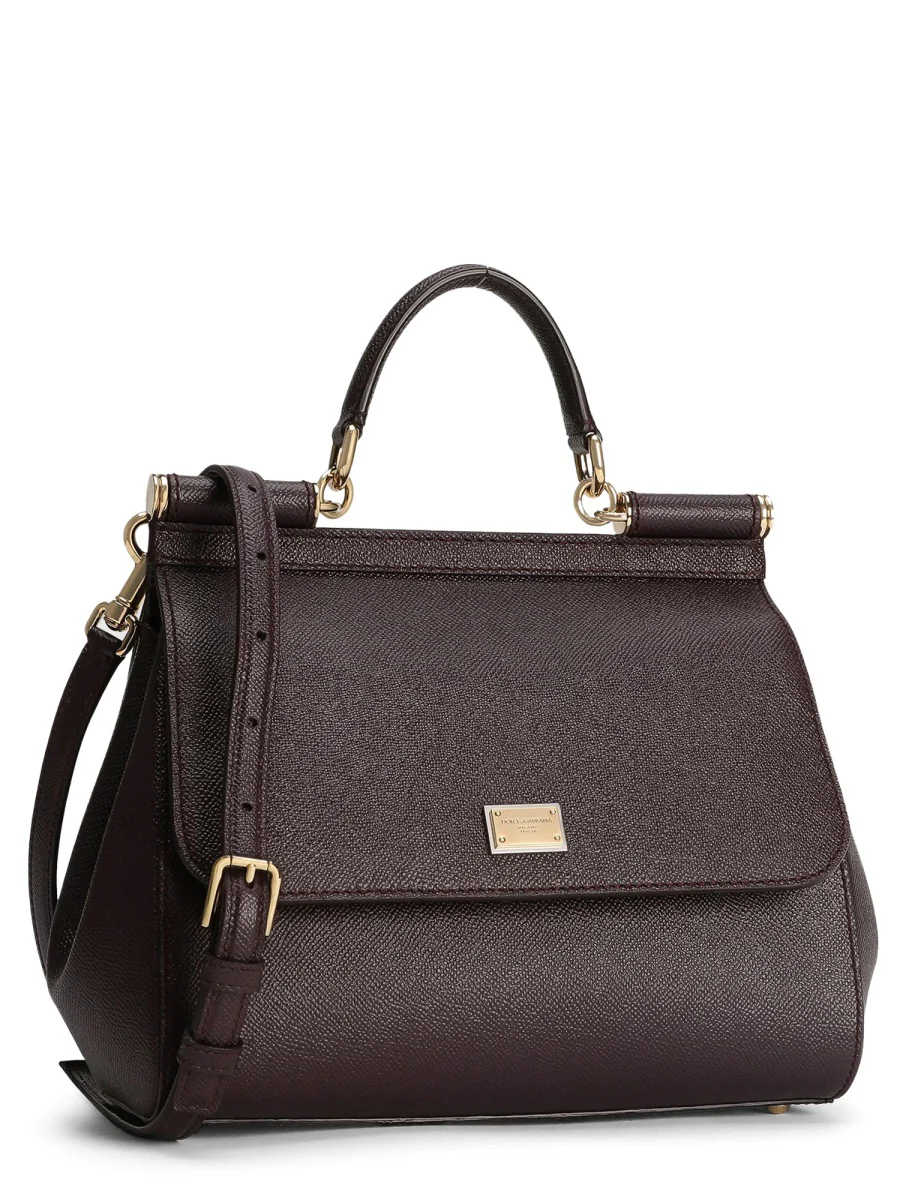 Dolce & Gabbana Mini Handheld Shoulder Bag - 26 CM X 21 CM X 12 CM - Image 4