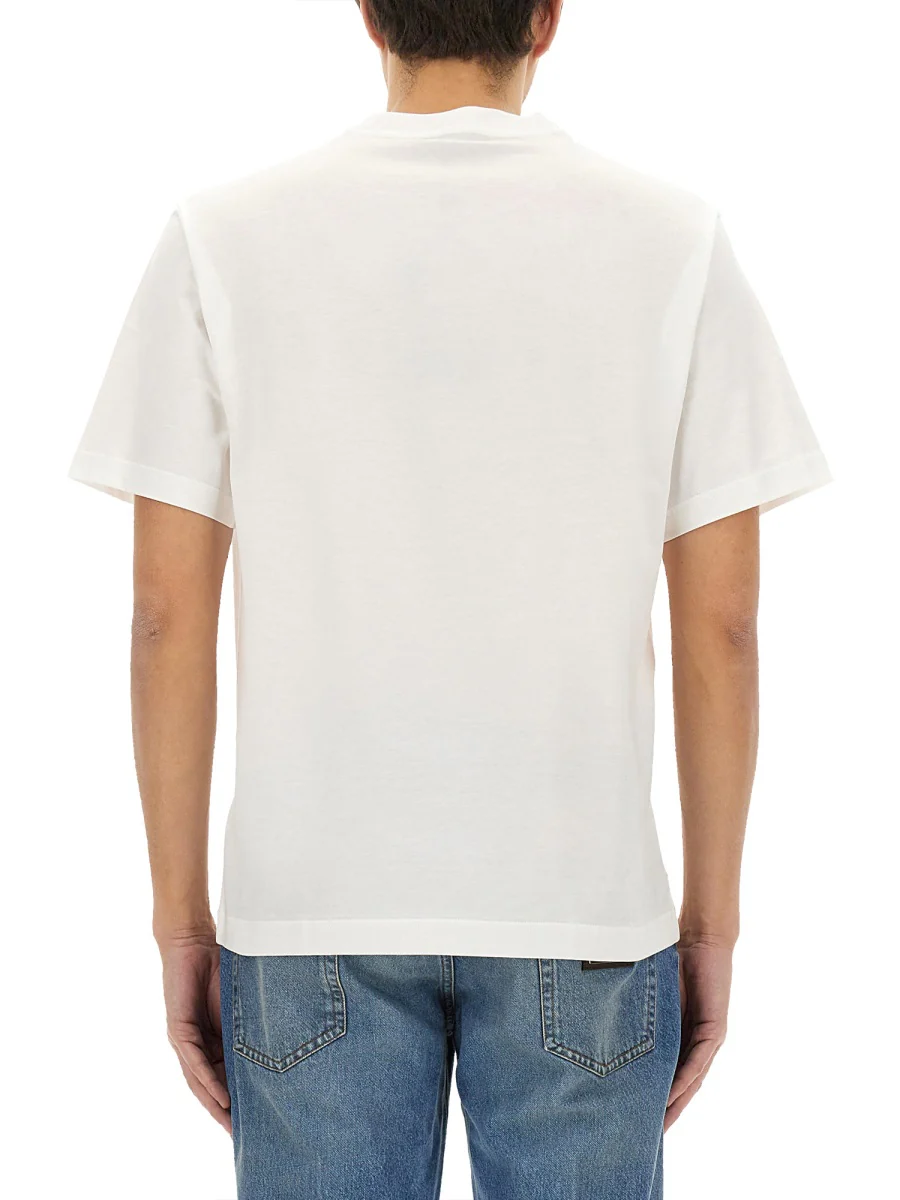 DOLCE & GABBANA Short-sleeved T-shirt with DG Logo Print