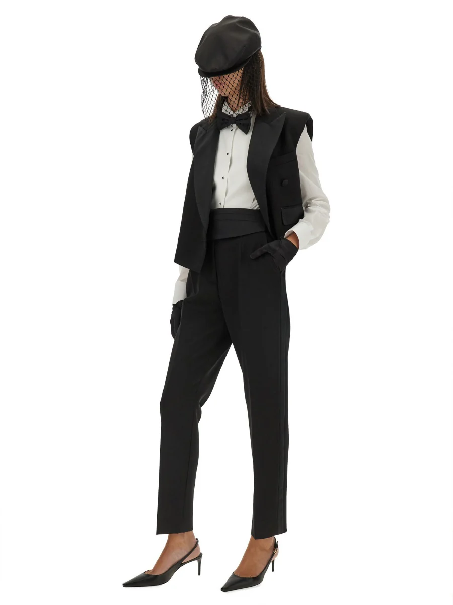 DOLCE & GABBANA Silk Satin Cummerbund - Image 2