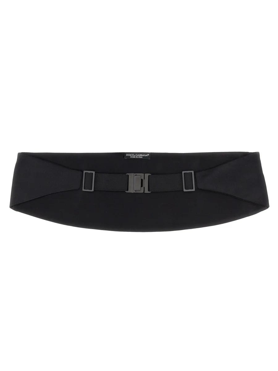 DOLCE & GABBANA Silk Satin Cummerbund - Image 3