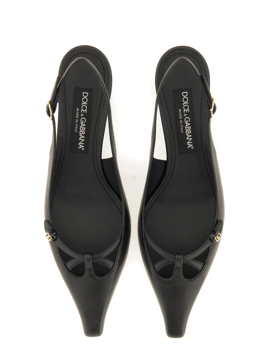 DOLCE & GABBANA Tassel Slingback Shoe - Image 5