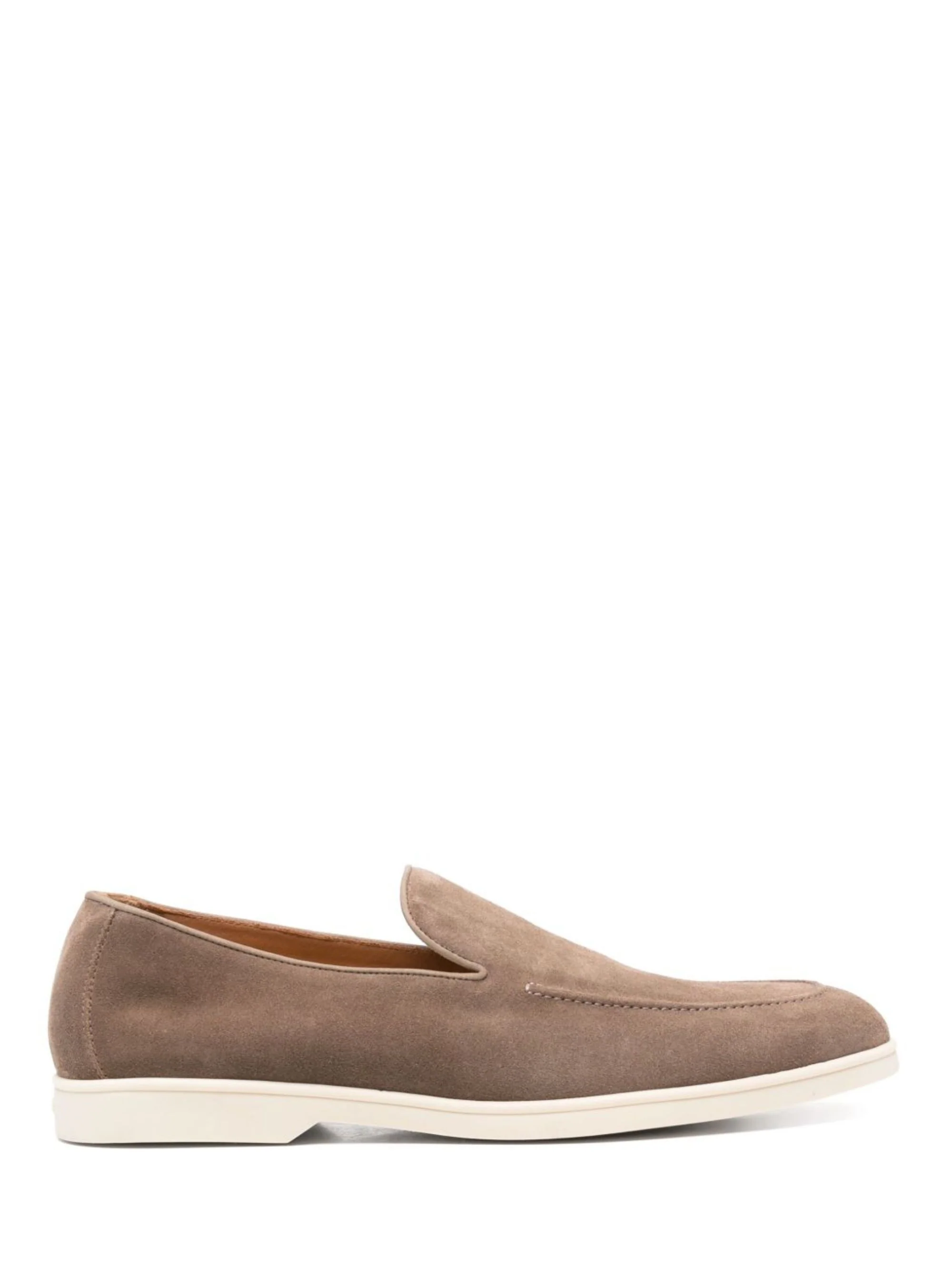 Doucal's Elegant Almond Toe Slip-Ons for Men