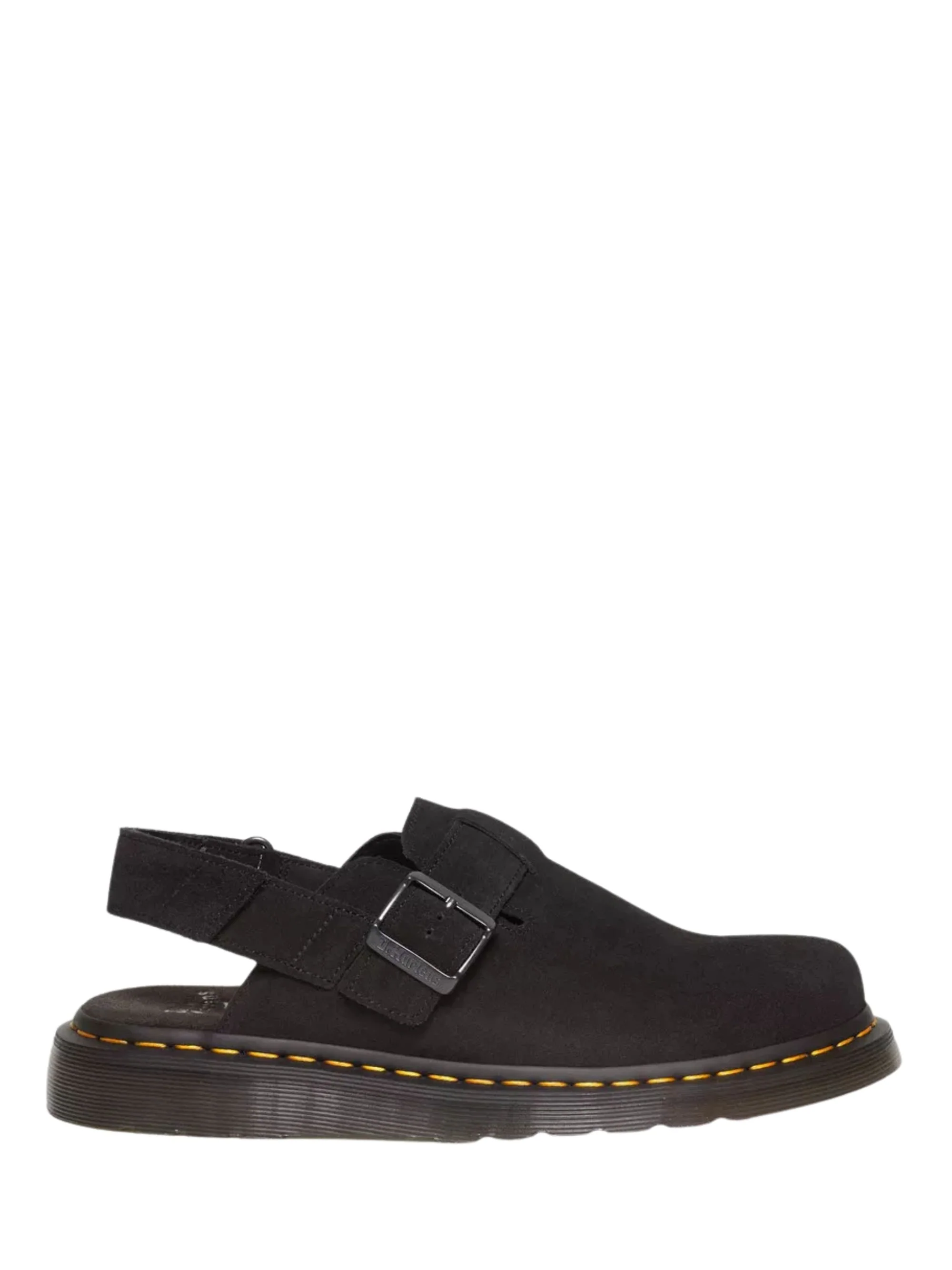 Dr. Martens Men's Suede Slingback Sandals with Buckle Fastening