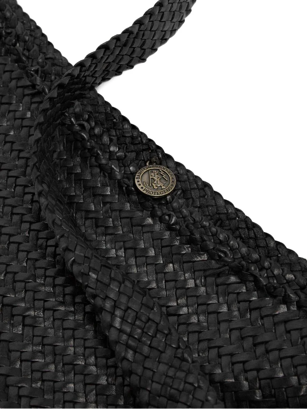 Dragon Diffusion Handwoven Tote Handbag - Dimensions: W 39 x H 36 x D 0.5 CM - Image 4