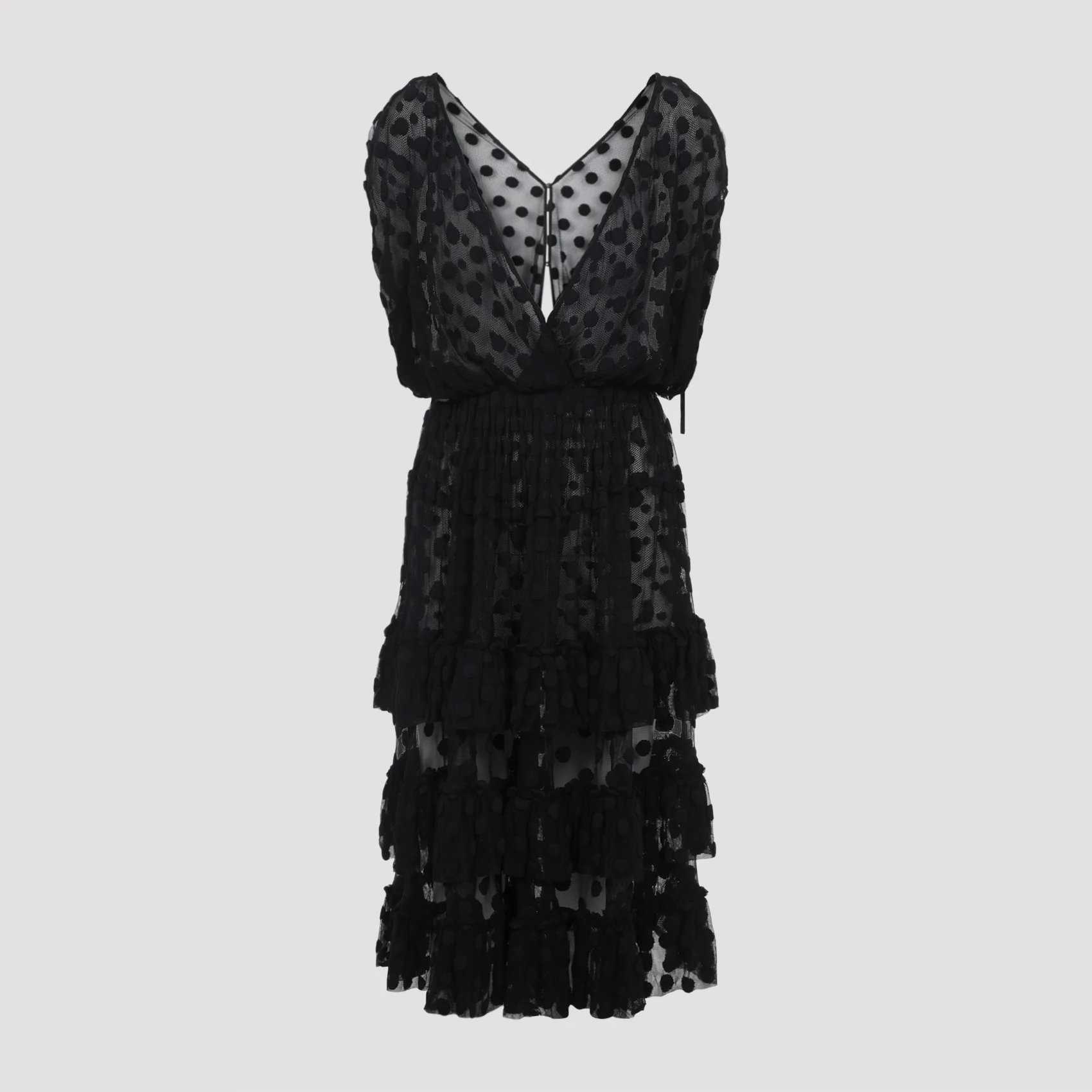 Dries Van Noten Dally Cotton Midi Dress