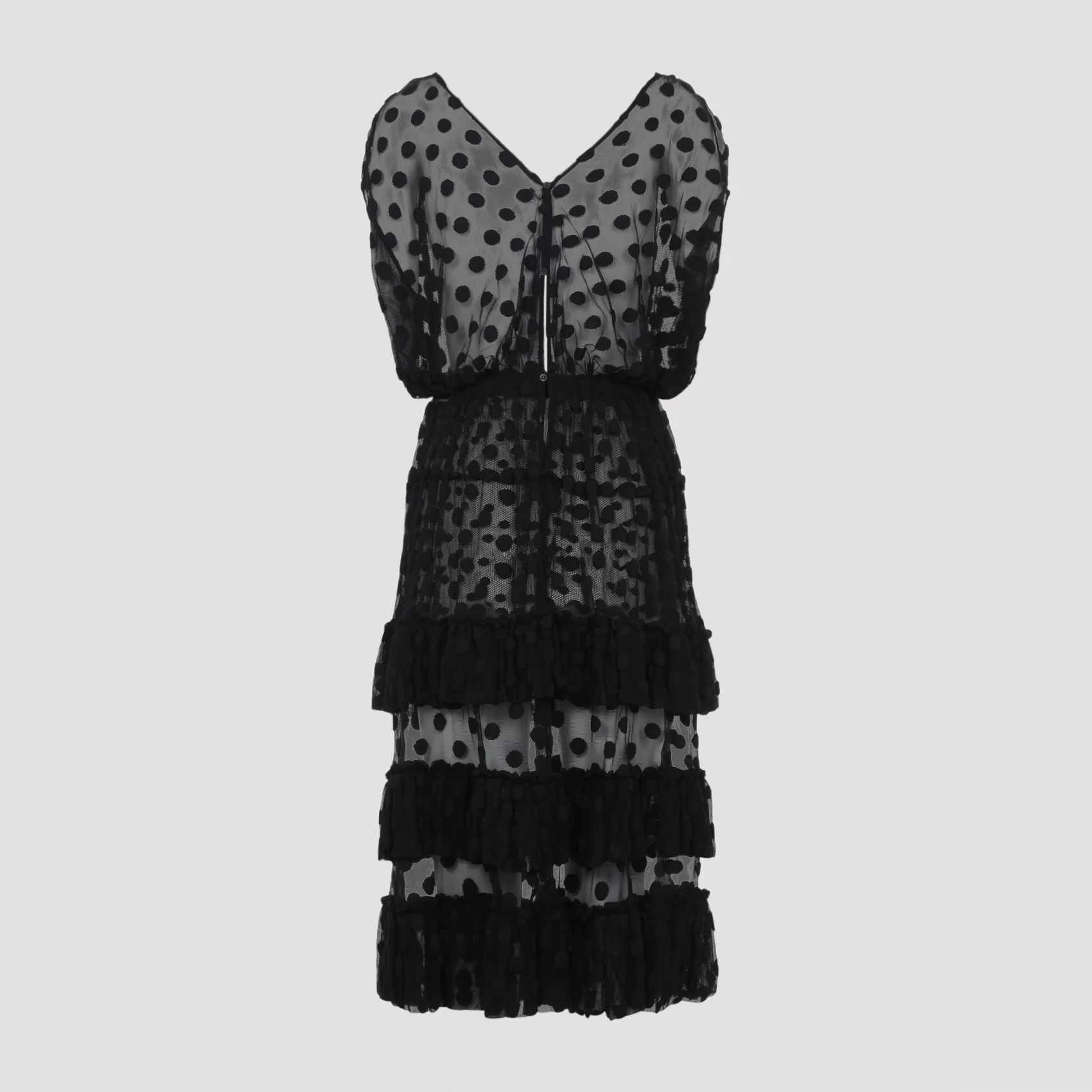 Dries Van Noten Dally Cotton Midi Dress - Image 4