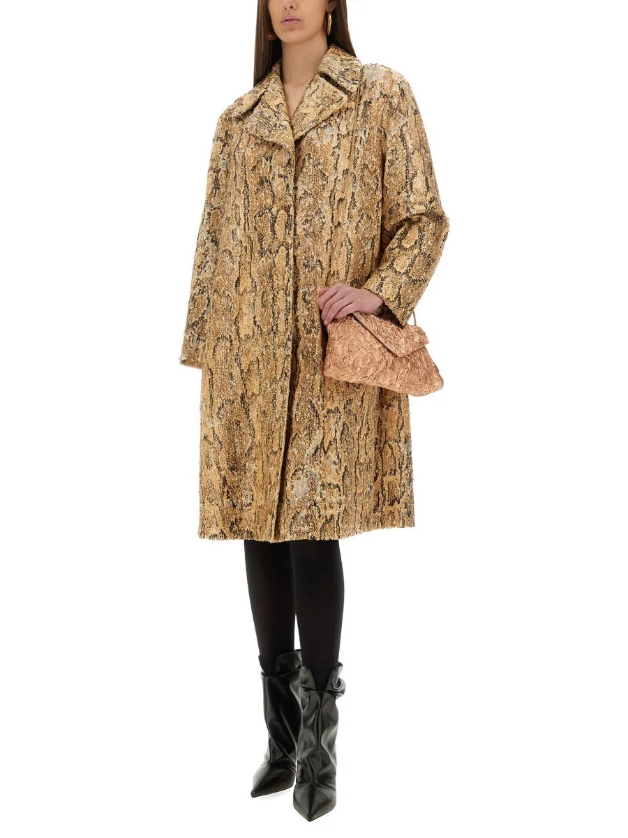 DRIES VAN NOTEN Long Coat with Sequins - Image 2