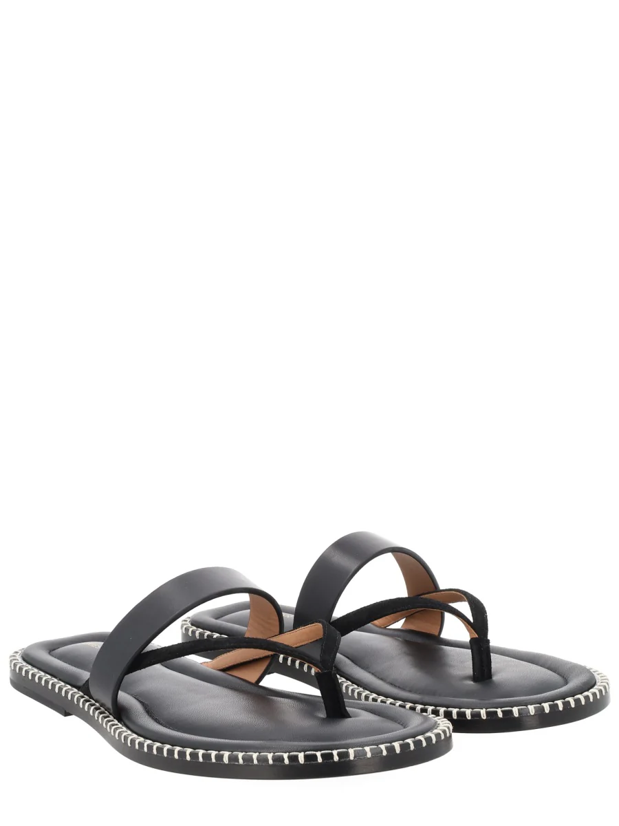 DRIES VAN NOTEN Moc Toe Leather Loafers - Image 3