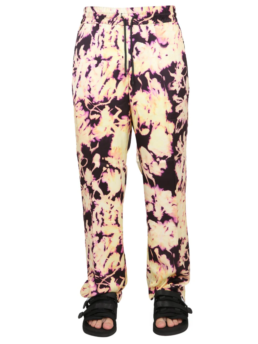 DRIES VAN NOTEN Palace Pants with Print