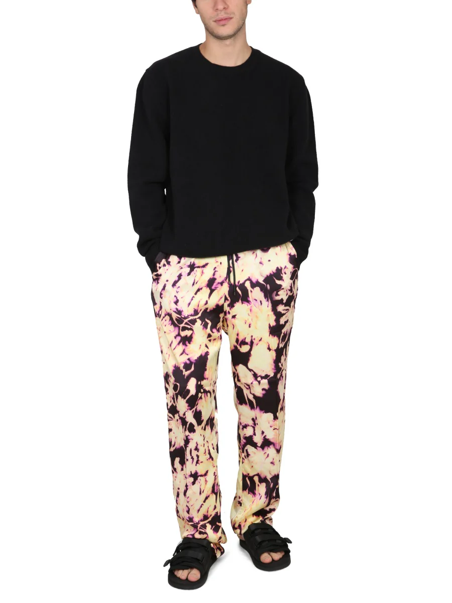 DRIES VAN NOTEN Palace Pants with Print - Image 2