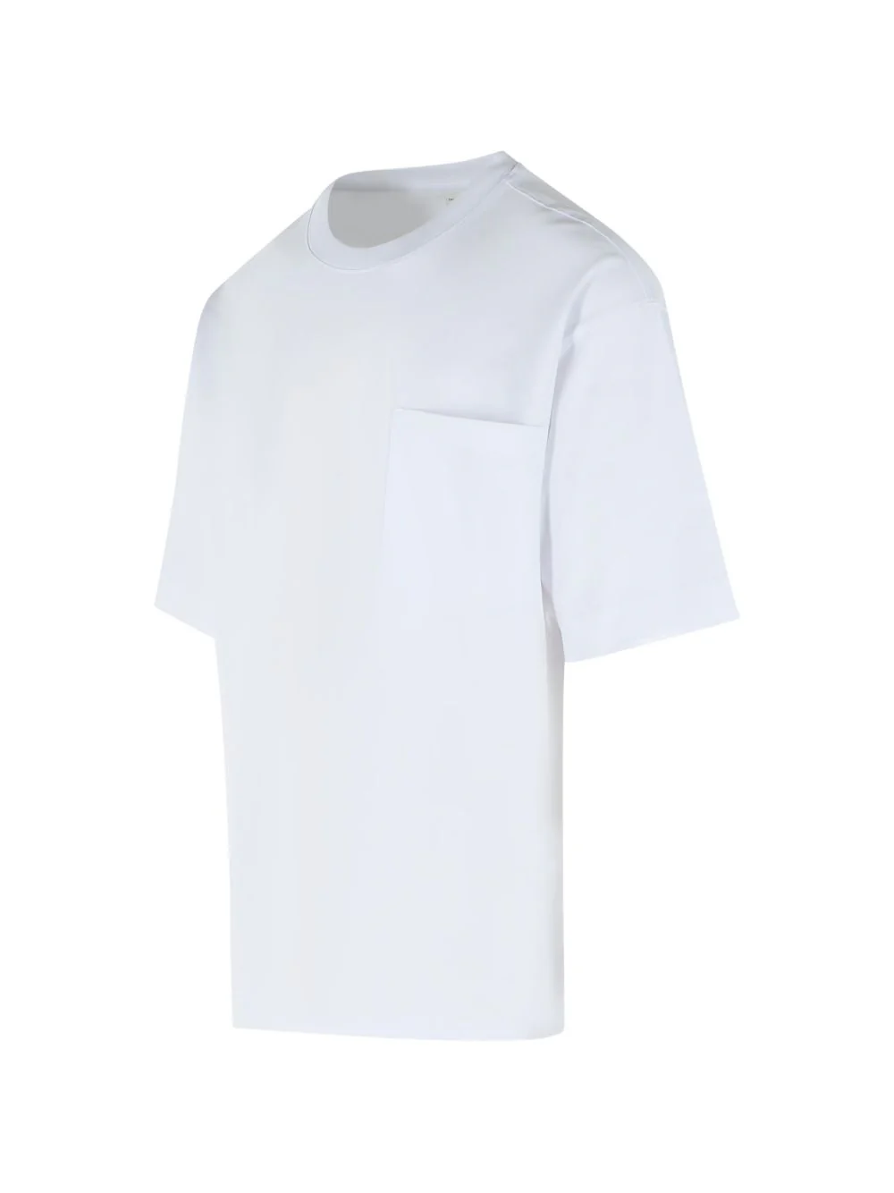 Dries Van Noten Ribbed Crew-Neck T-Shirt with Chest Patch Pocket - Image 3