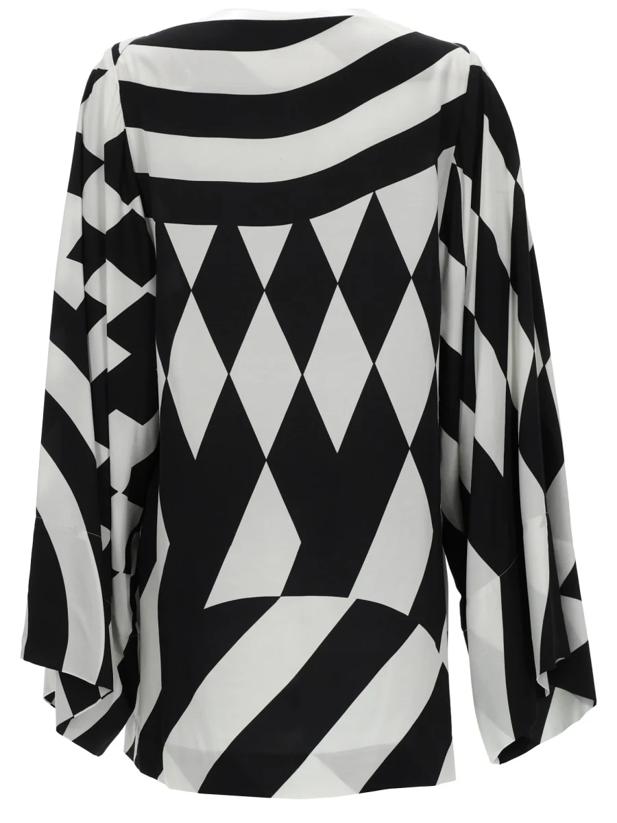 Dries Van Noten Viscose Elegance Mini Top for Women - Image 2