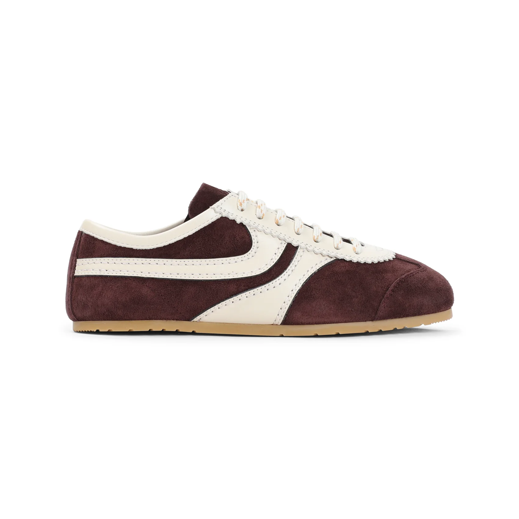 Dries Van Noten Women’s Calf & Cow Leather Sneakers with Rubber Sole - Image 2