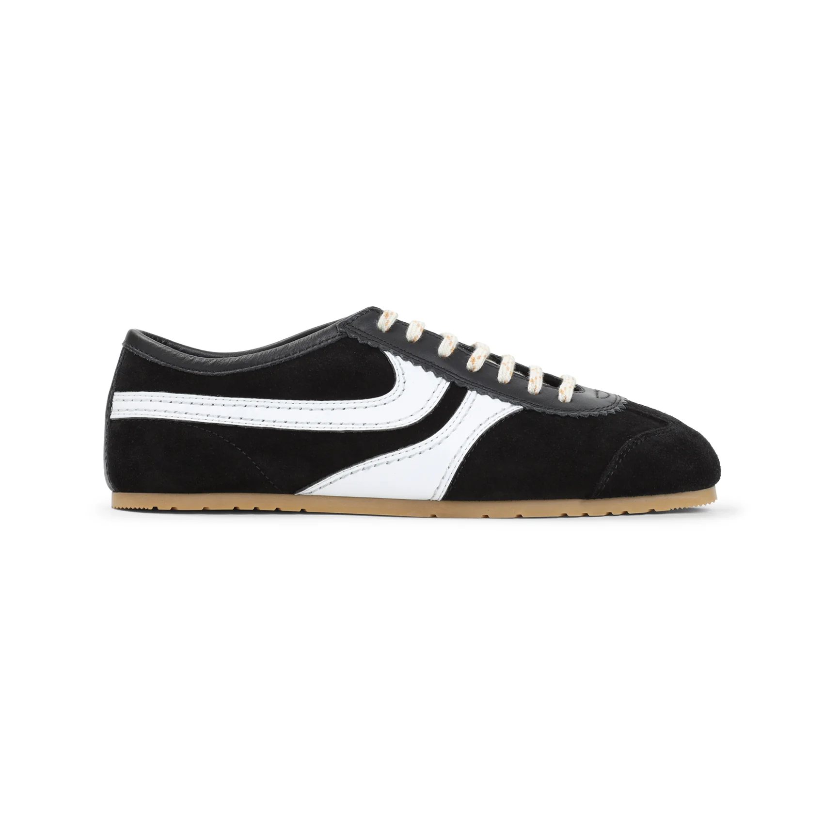 Dries Van Noten Women’s Leather & Rubber Sneakers - Image 2