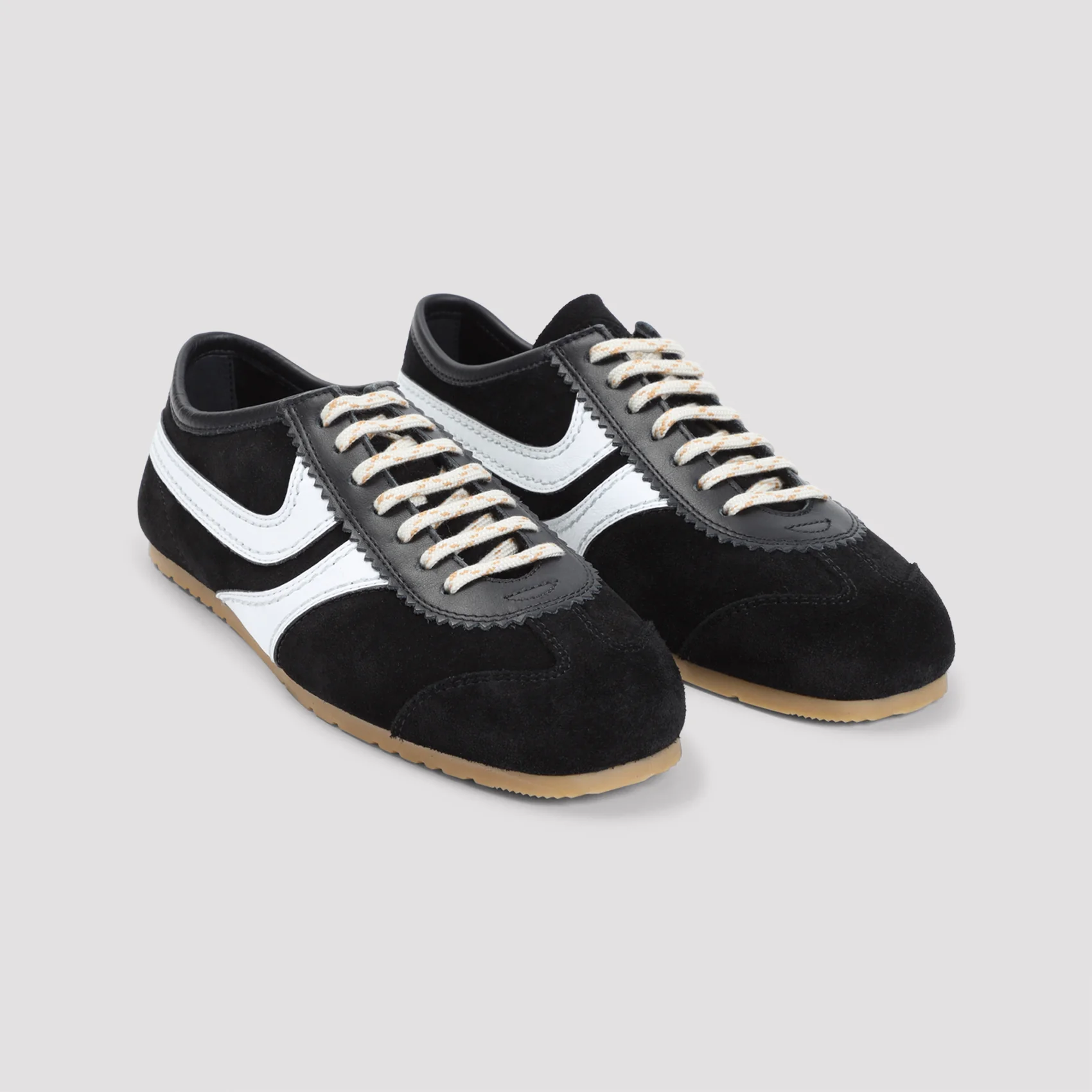 Dries Van Noten Women’s Leather & Rubber Sneakers - Image 5