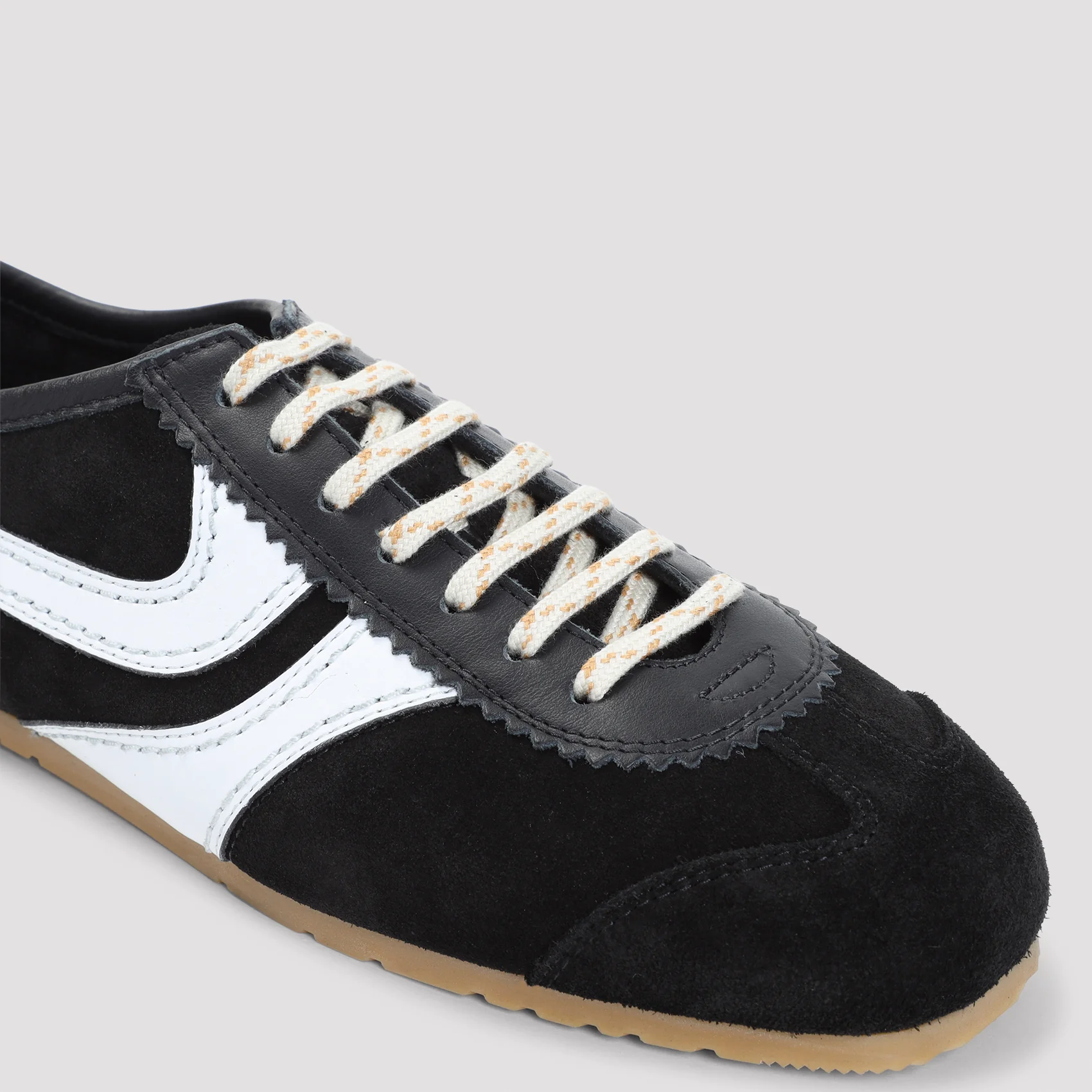 Dries Van Noten Women’s Leather & Rubber Sneakers - Image 6