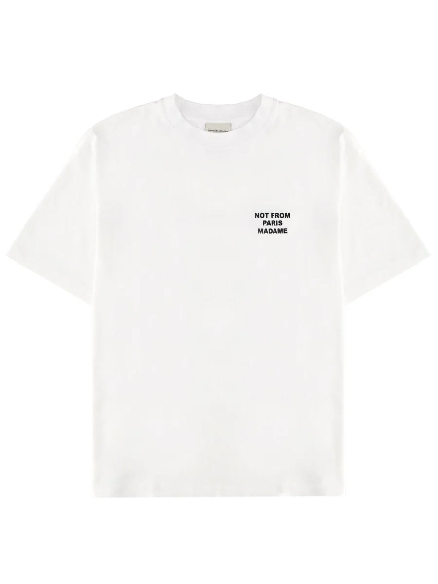 Drôle De Monsieur Classic Cotton T-Shirt - Size L - Image 2