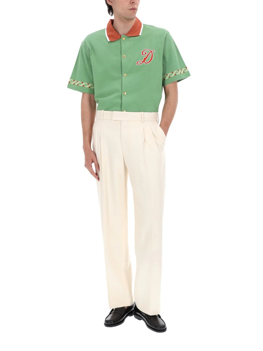 Drôle De Monsieur Cotton Mini Shirt for Men - Summer 2026 - Image 3
