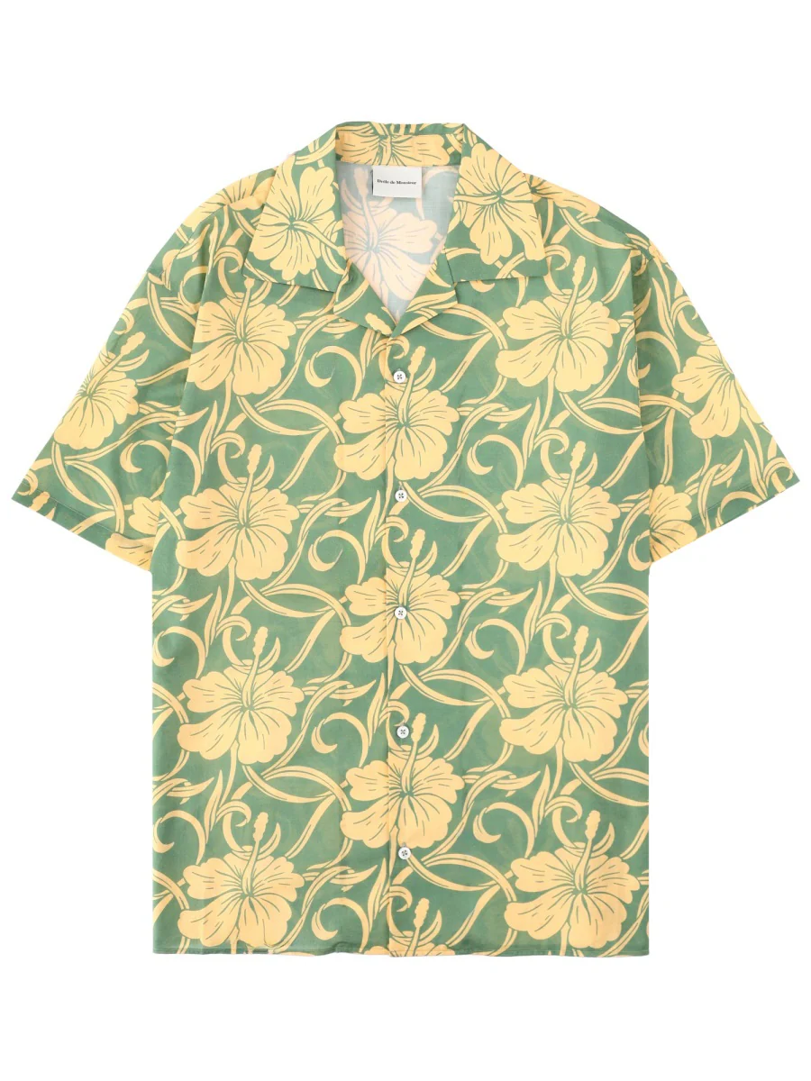 DRÔLE DE MONSIEUR Floral-print Shirt