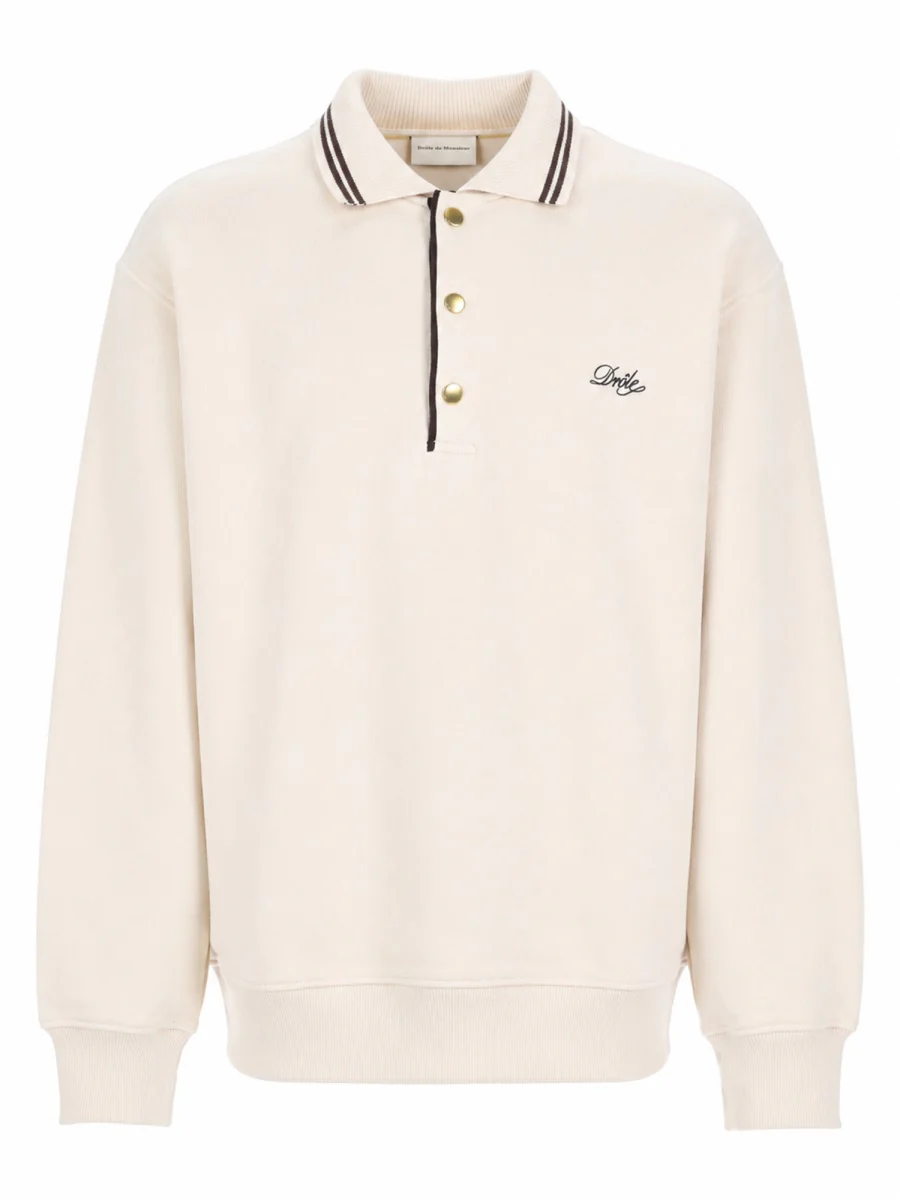 Drôle De Monsieur Men’s Cotton Polo Shirt - Image 2
