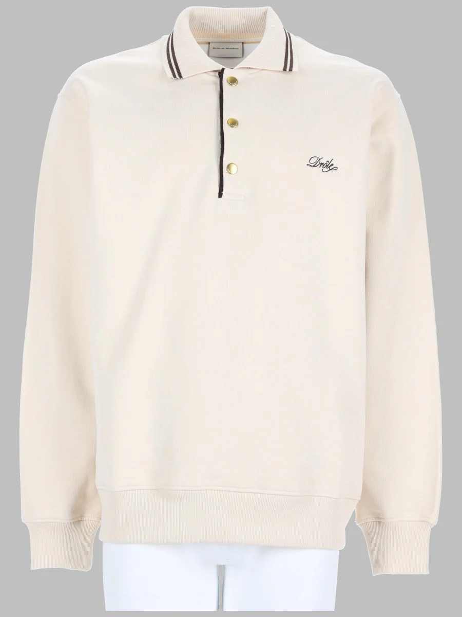 Drôle De Monsieur Men’s Cotton Polo Shirt - Image 3