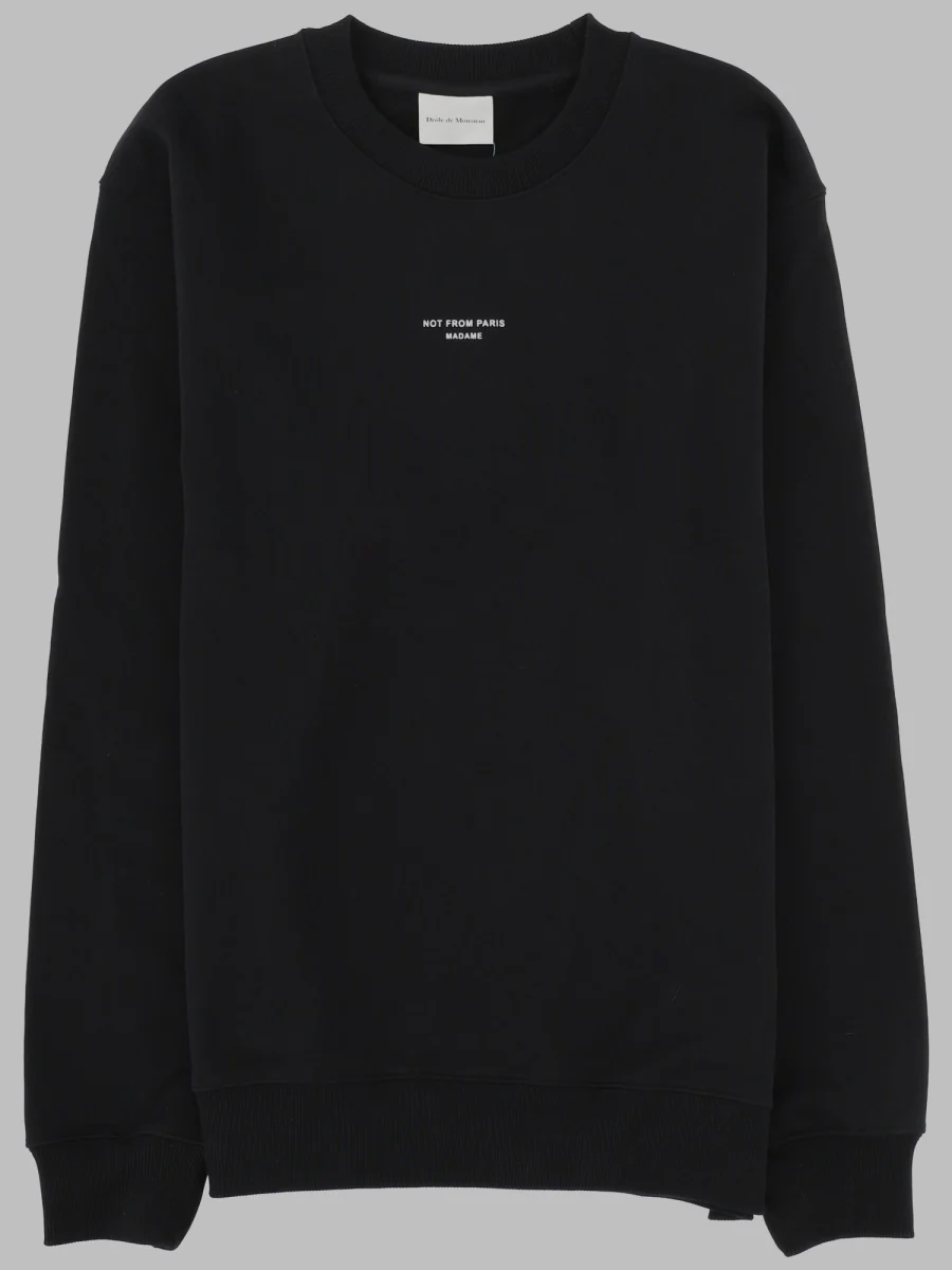 Drôle De Monsieur Men's 100% Cotton Crewneck Sweatshirt - Image 2