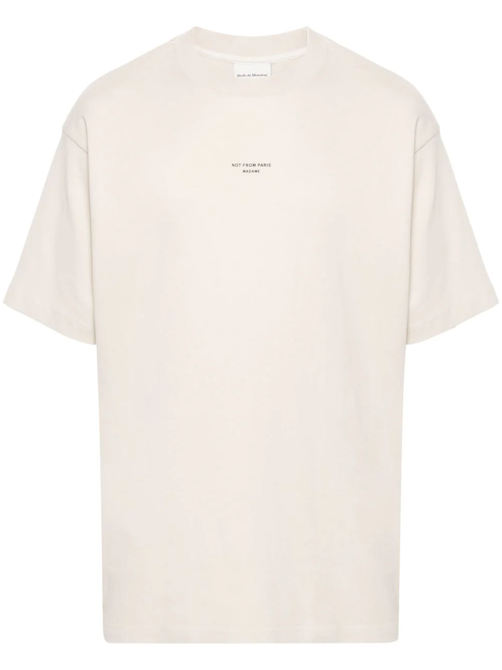 Drole De Monsieur Slogan Printed T-Shirt Size M - Image 2